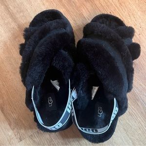 UGG disco criss cross slides